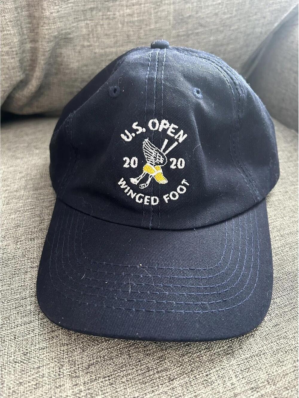 2020 US Open Hat Winged Foot Cap Blue Adjustable PGA Tour USGA Golf